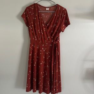 Beautiful burnt orange going out dress by Kaileigh!